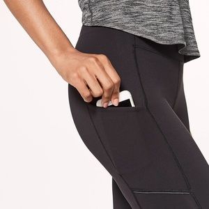 Lululemon Leggings w/ Pockets & Adjustable Waist